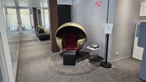 Bulle de relaxation dans l'espace de coworking Ichibani